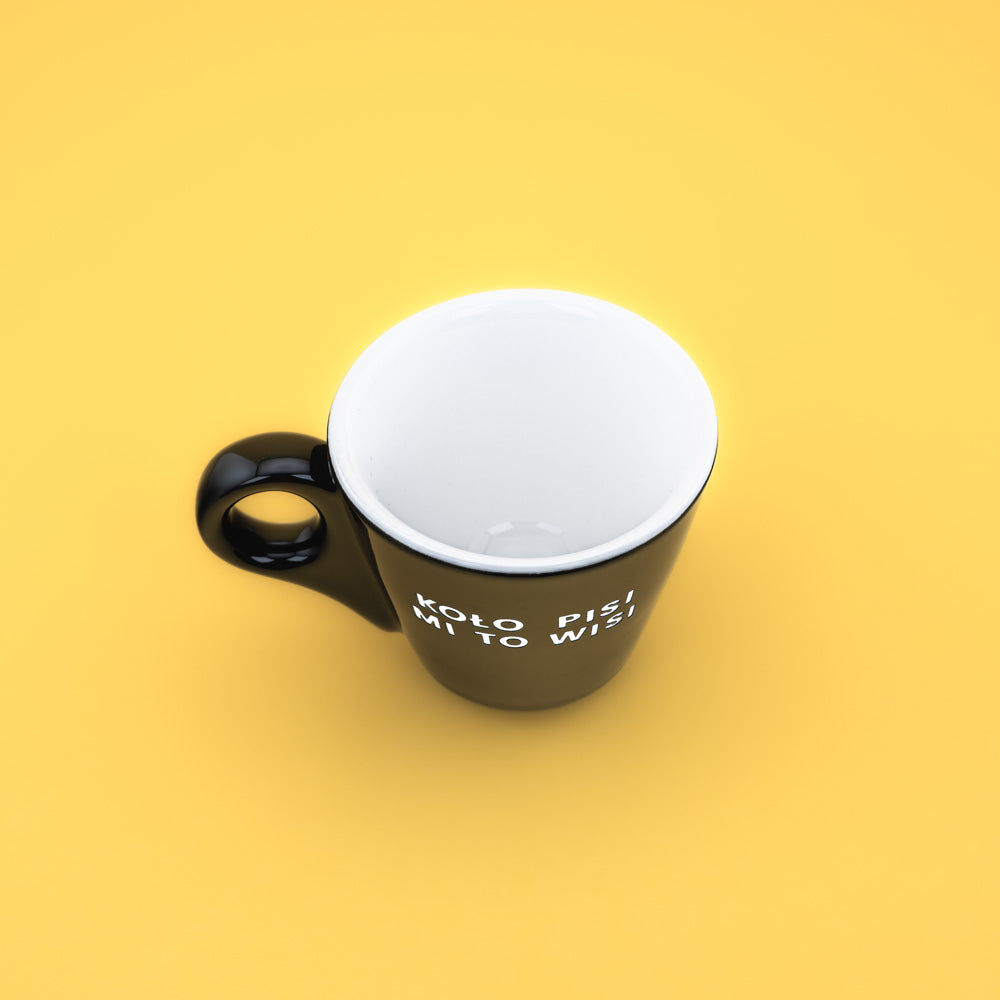 Koło pisi mi to wisi - Czarny (Americano Mini)