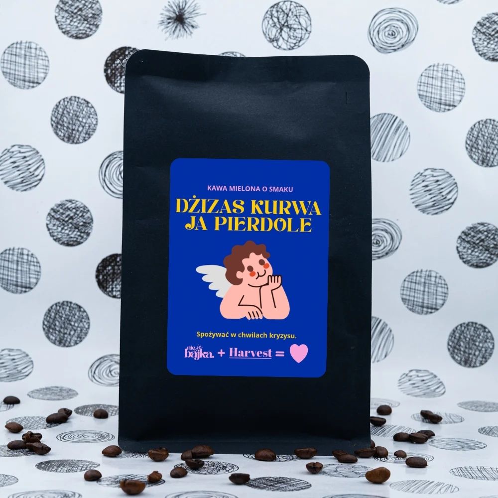Kawa mielona "Dżizas kurwa ja pierdole" (250 g)