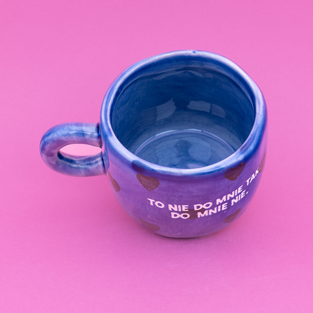 To nie do mnie tak. Do mnie nie. - Amore Mini (Espresso)