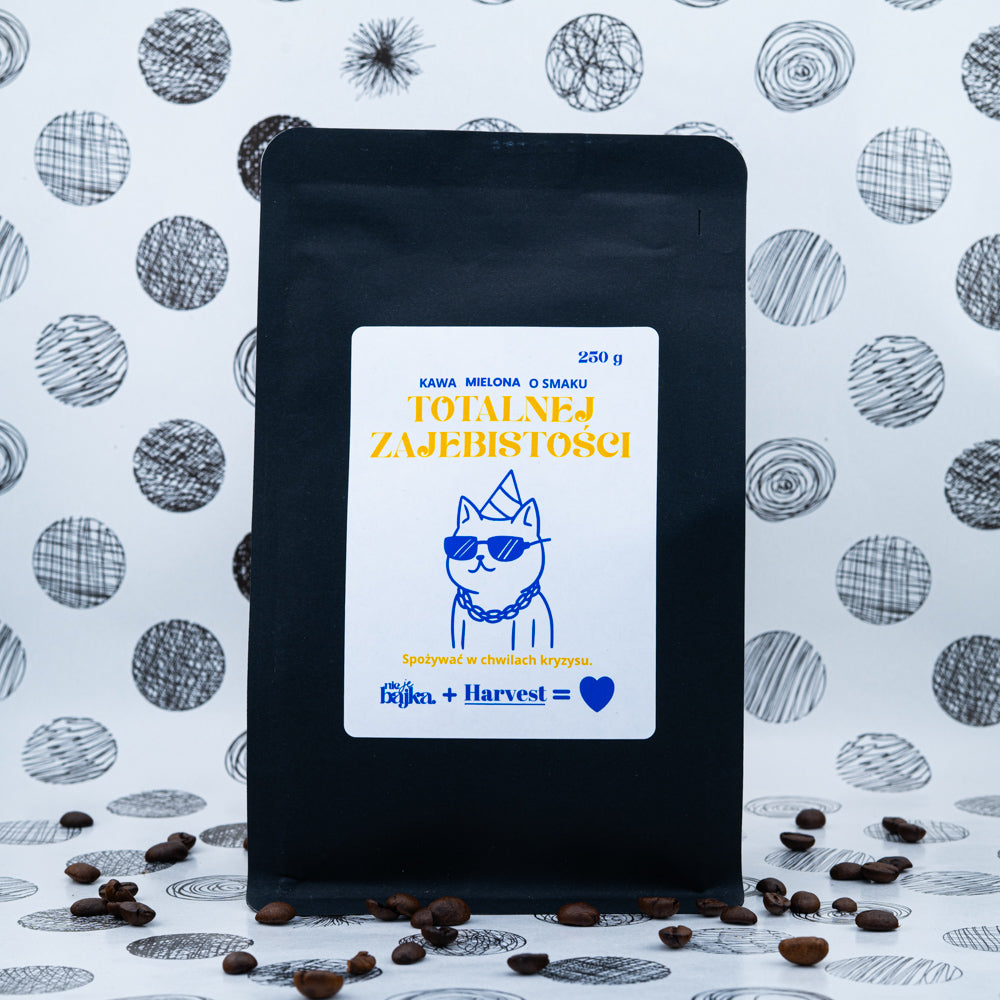 Kawa mielona o smaku Totalnej Zajebistości (250 g)