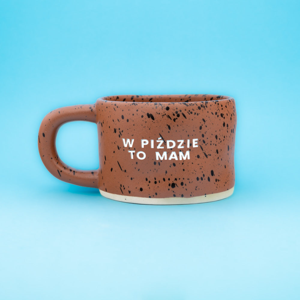 W piździe to mam - Brązowy-Cętki (Klasyk)
