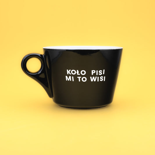 Koło pisi mi to wisi - Czarny (Americano)
