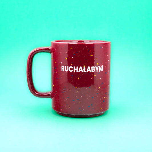 Ruchałabym - Bordowy (Retro Tall)