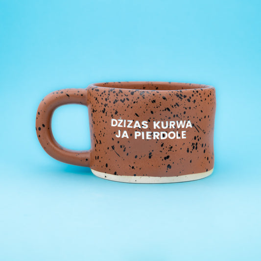 Dżizas kurwa ja pierdole - Brązowy-Cętki (Klasyk)