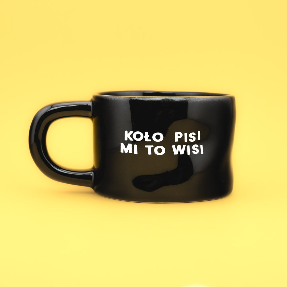 Koło pisi mi to wisi - Czarny (Klasyk)