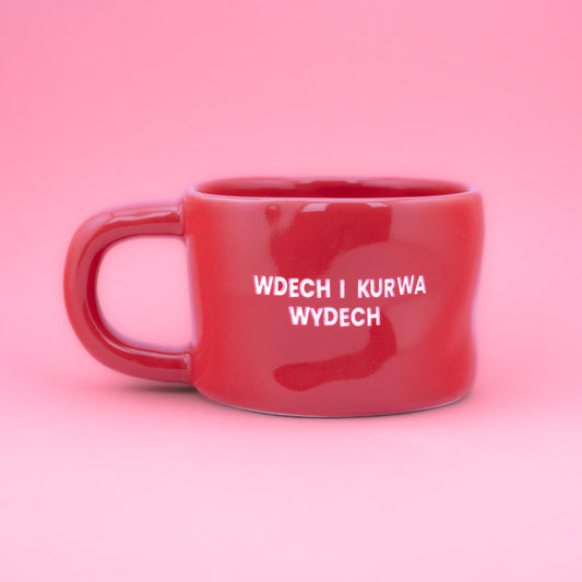 Wdech i Kurwa Wydech - Czerwony (Klasyk)