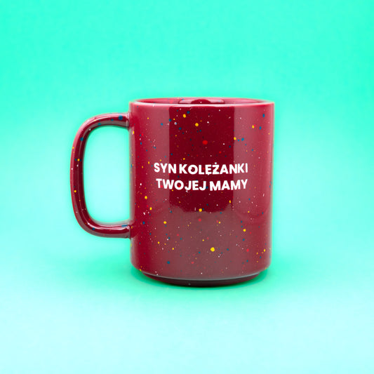 Syn koleżanki Twojej mamy - Bordowy (Retro Tall)