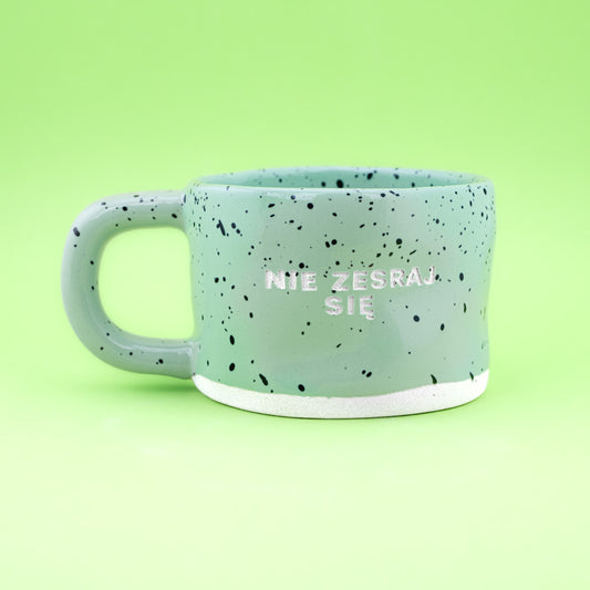 Nie zesraj się - Zielony-Cętki (Klasyk)