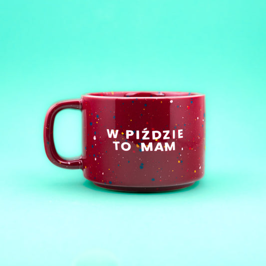 W piździe to mam - Bordowy (Retro)