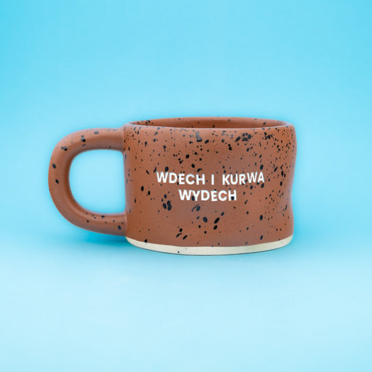 Wdech i Kurwa Wydech - Brązowy-Cętki (Klasyk)