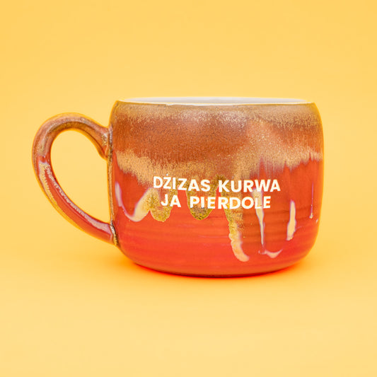 Dżizas Kurwa Ja Pierdole - Czerwony (Lava)