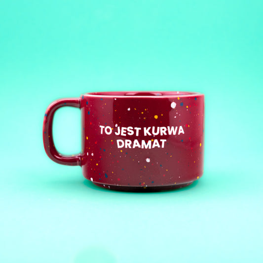 To jest kurwa dramat - Bordowy (Retro)