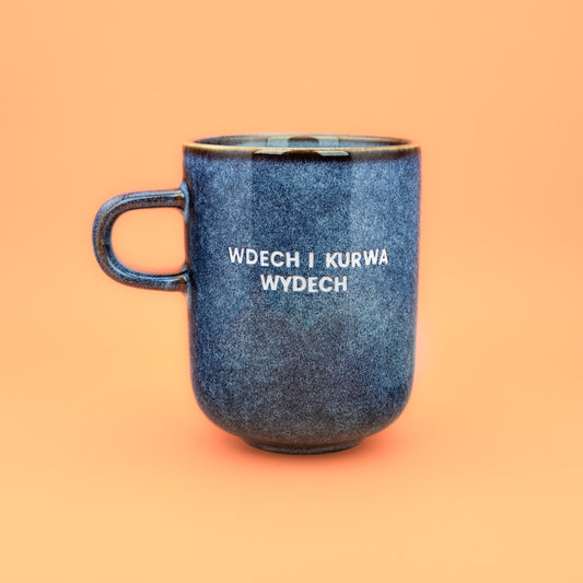 Wdech i kurwa wydech - Niebieski (Aura Tall)
