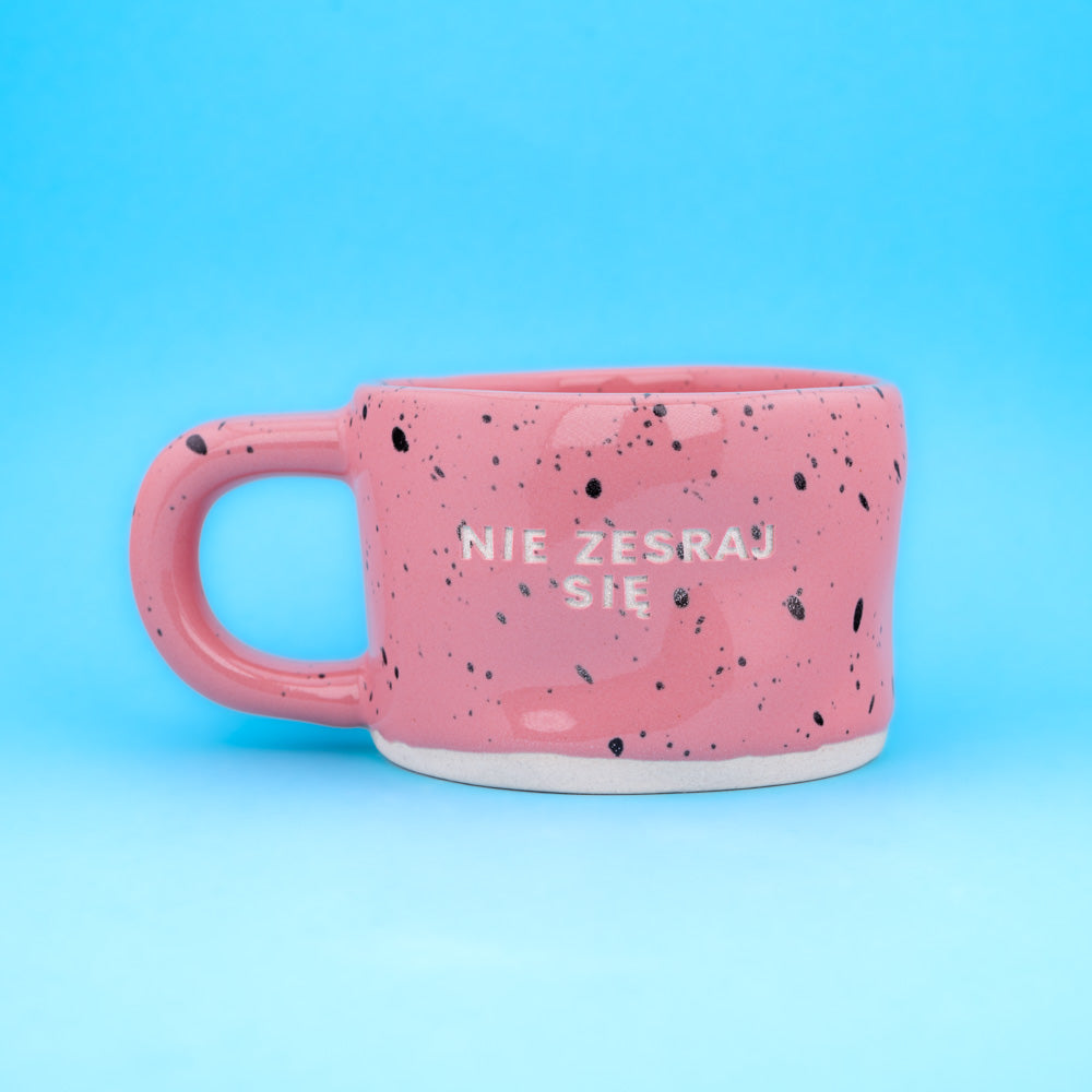 Nie zesraj się - Różowy-Cętki (Klasyk)