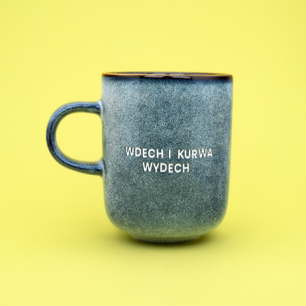 Wdech i kurwa wydech - Niebiesko-Szary (Mist)