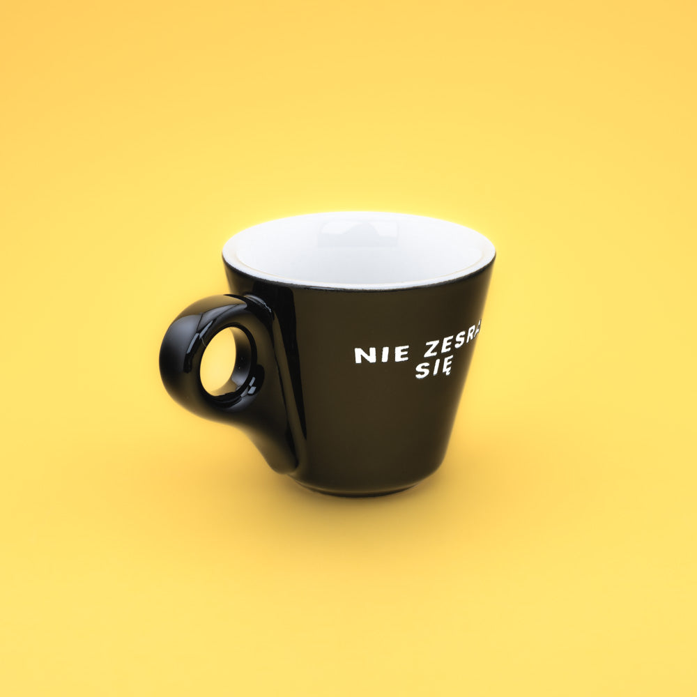 Nie zesraj się - Czarny (Americano Mini)