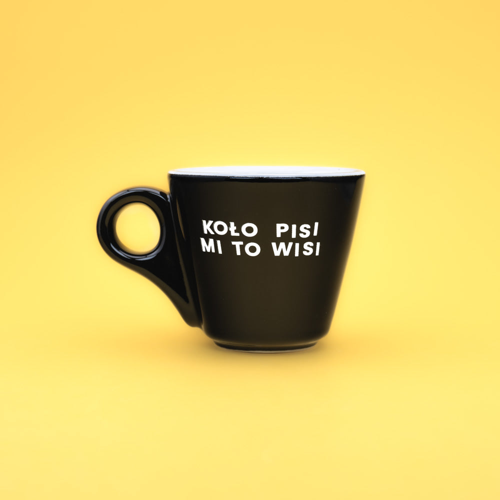 Koło pisi mi to wisi - Czarny (Americano Mini)