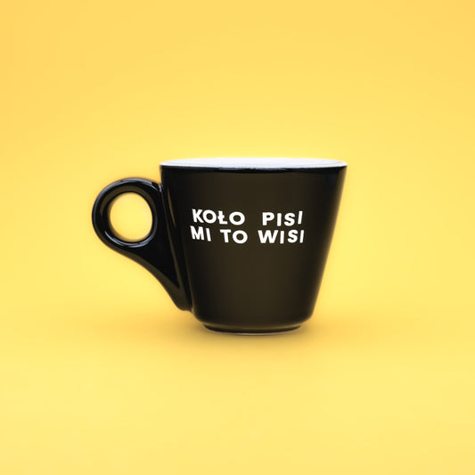 Koło pisi mi to wisi - Czarny (Americano Mini)