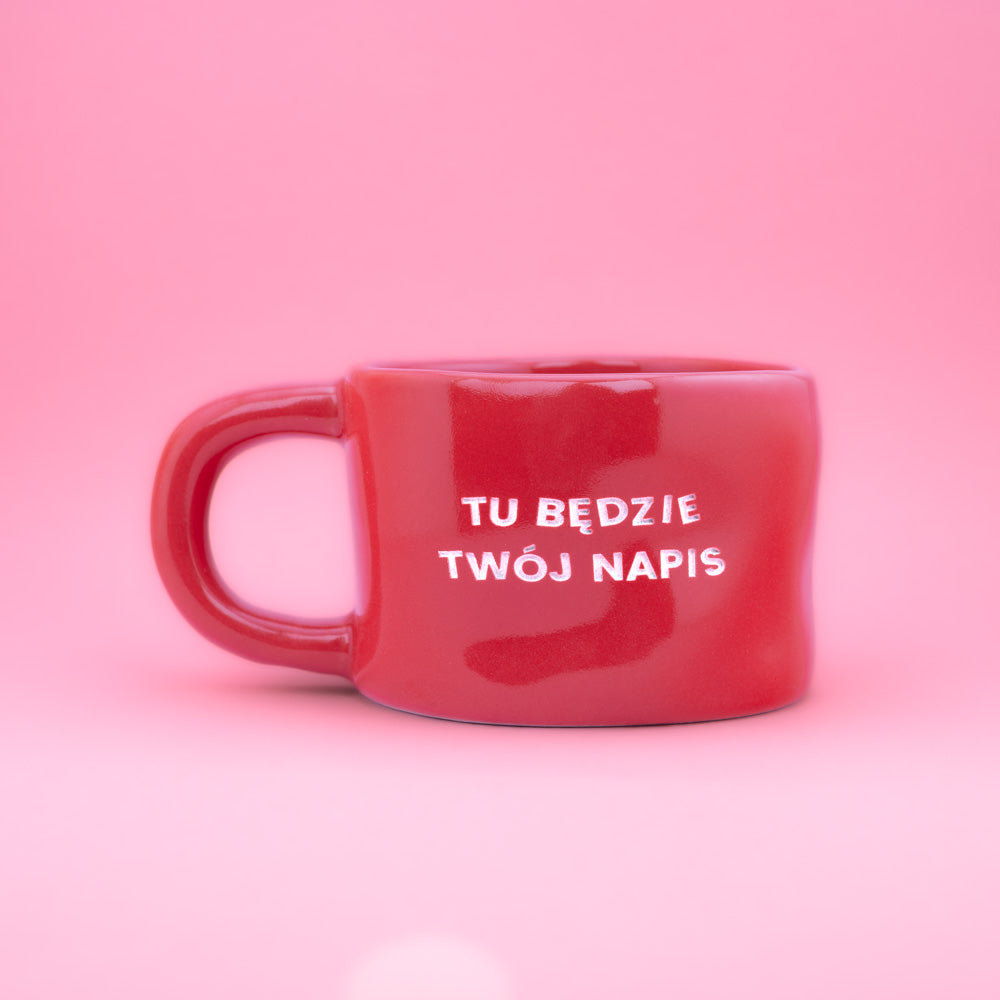 Twój Napis - Czerwony (Klasyk)