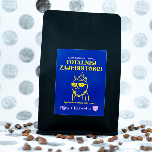 Kawa ziarnista o smaku Totalnej Zajebistości (250 g)