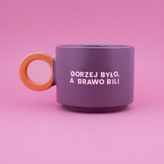 Gorzej było a brawo bili - Fioletowy (Fresh)