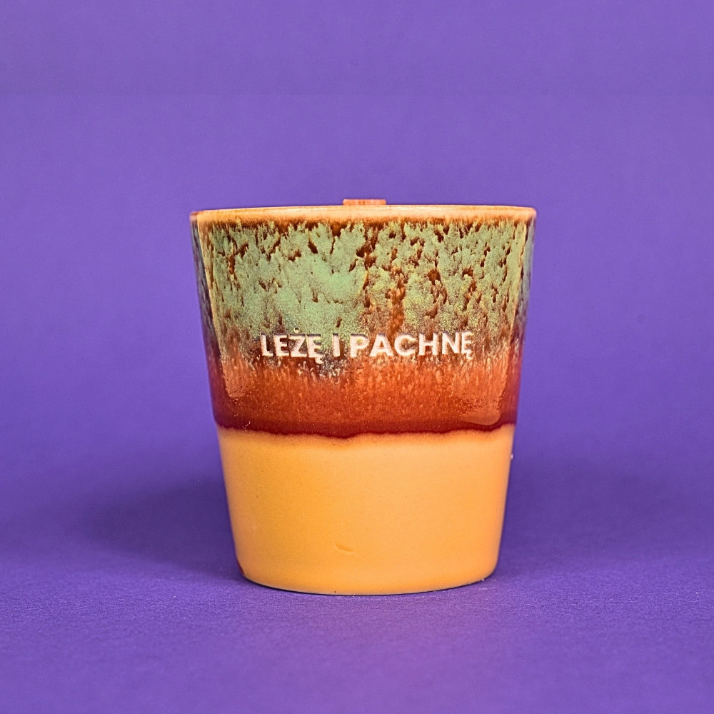 Świeca sojowa „Leżę i pachnę” (Luca)