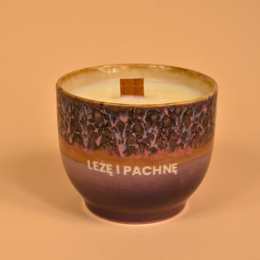 Świeca sojowa „Leżę i pachnę” (Bruno)