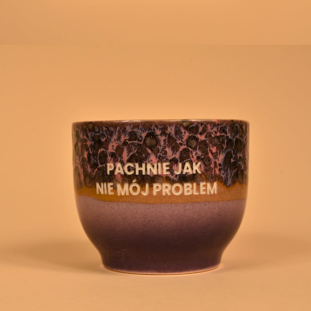 Świeca sojowa „Pachnie jak nie mój problem” (Bruno)