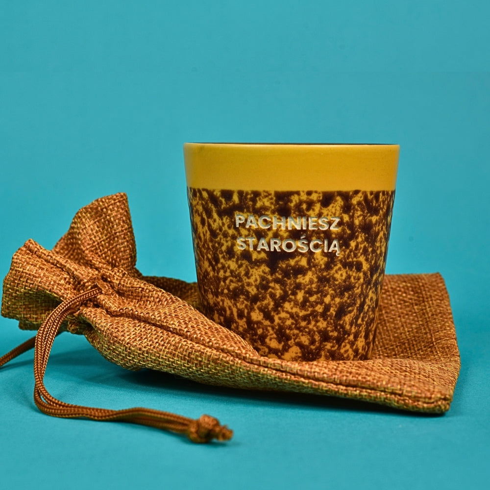 Świeca sojowa „Pachniesz starością” (Leo)