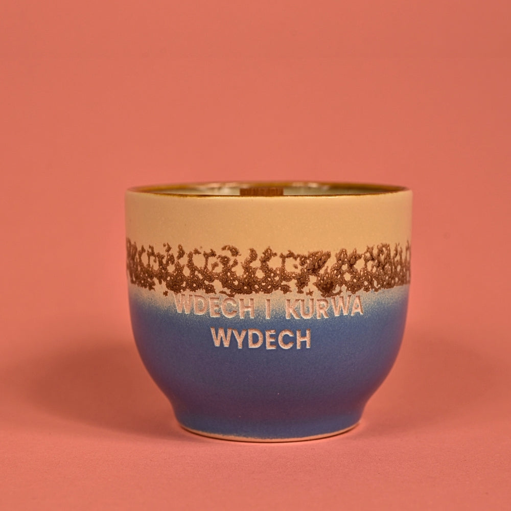 Świeca sojowa „Wdech i kurwa wydech” (Milo)