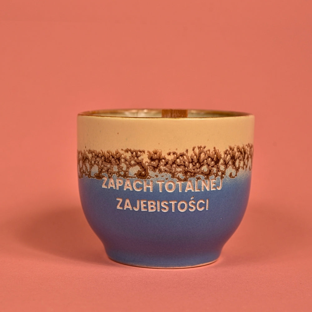 Świeca sojowa „Zapach totalnej zajebistości” (Milo)