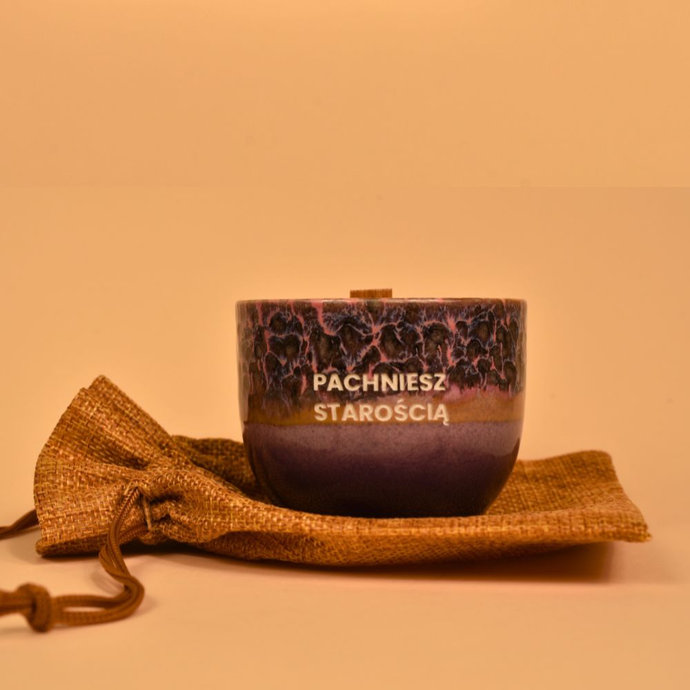 Świeca sojowa „Pachniesz starością” (Bruno)