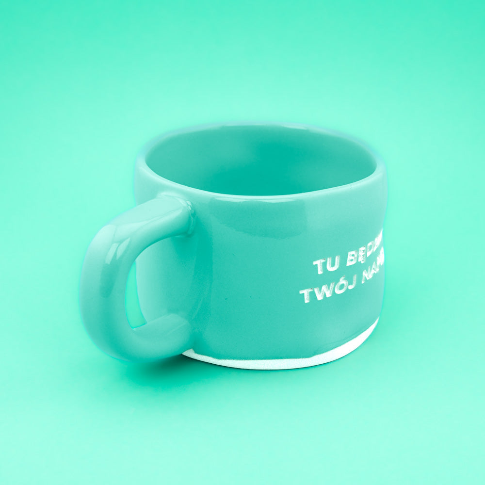 Twój Napis - Turkusowy (Klasyk)