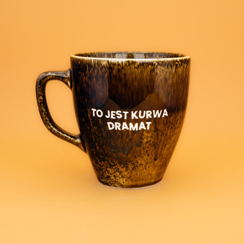 To jest kurwa dramat - Brązowo-Zielony (Timber)
